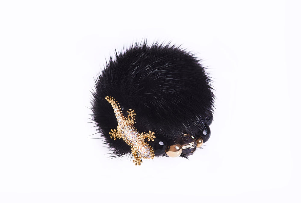 Black Mink Ring